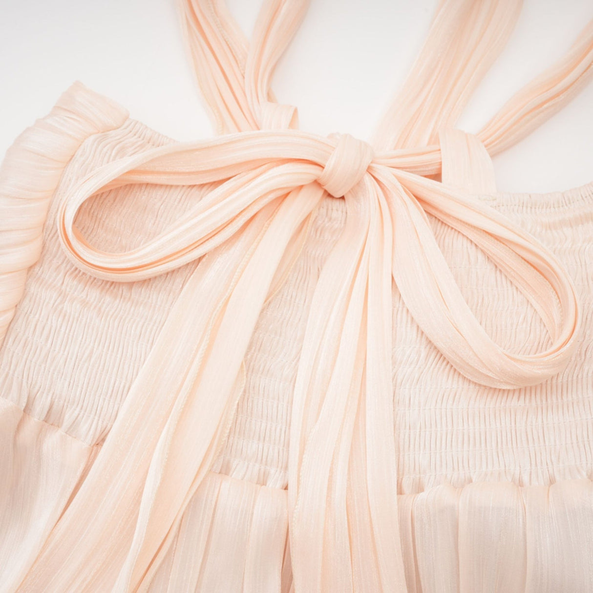 Teresa Halterneck Midi Dress in Neutrals