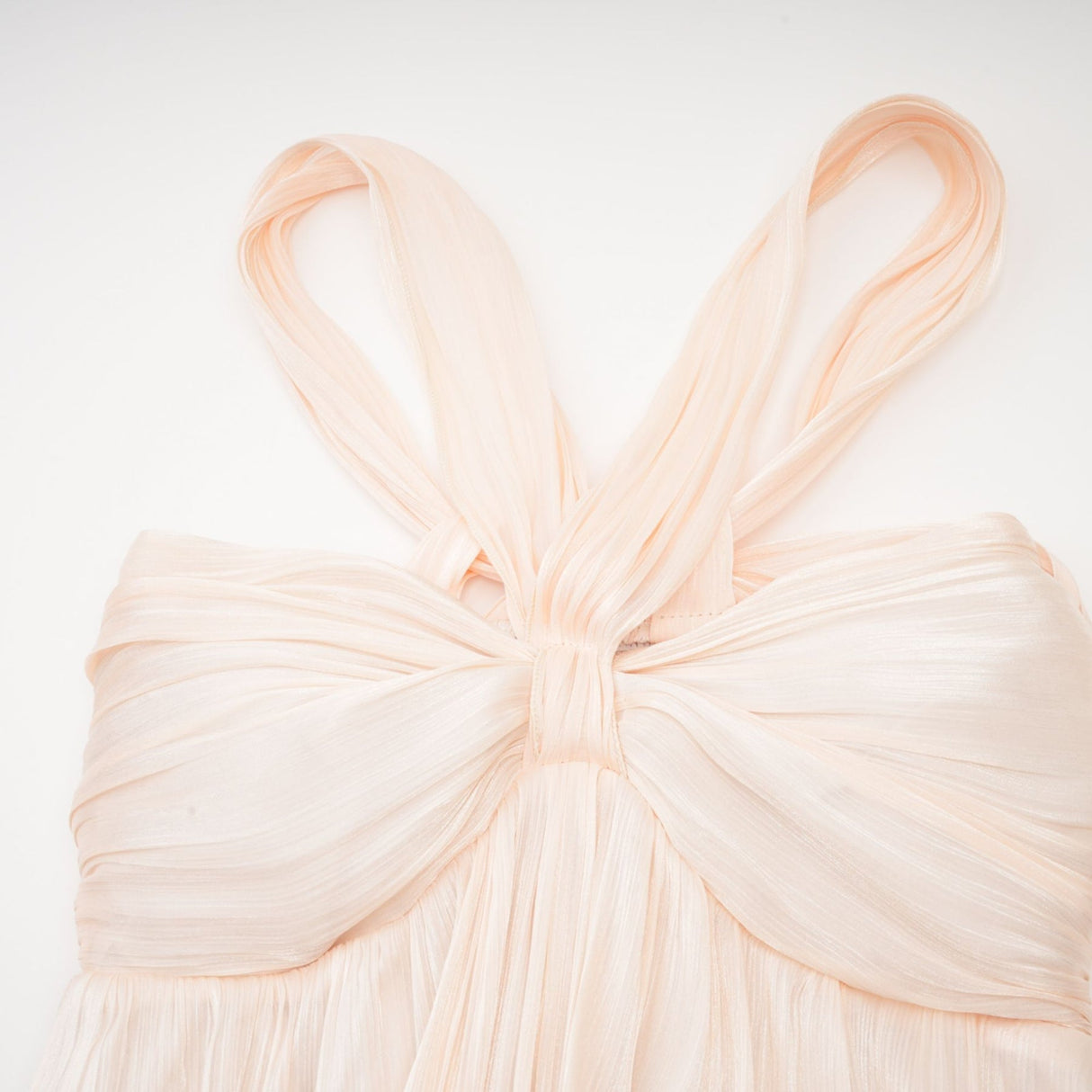 Teresa Halterneck Midi Dress in Neutrals