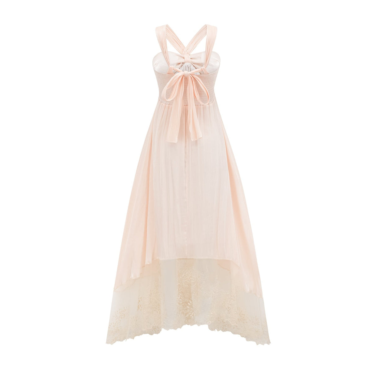 Teresa Halterneck Midi Dress in Neutrals