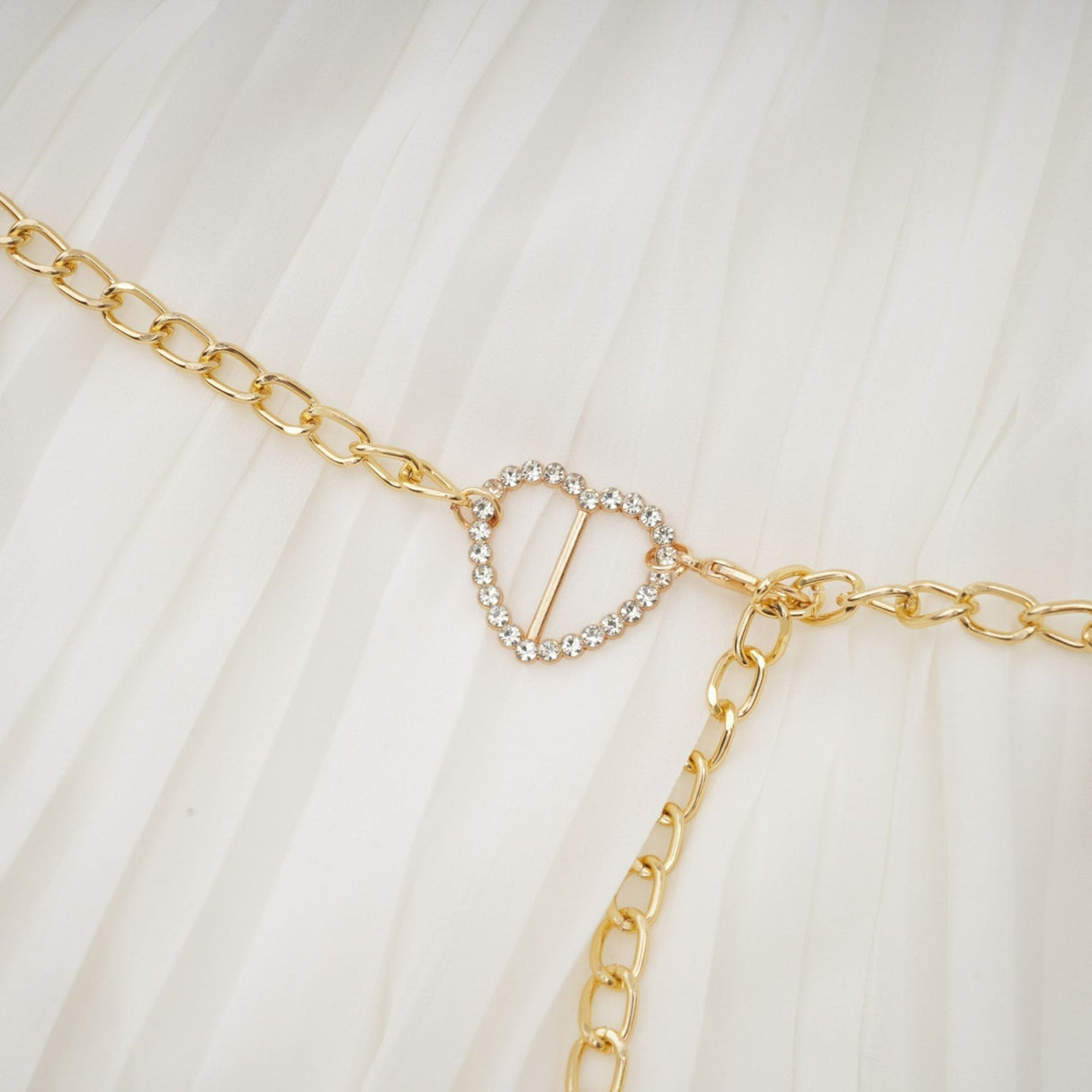 Teresina Midi Dress Flared Sleeves White Pleated ALine Hem & Belt