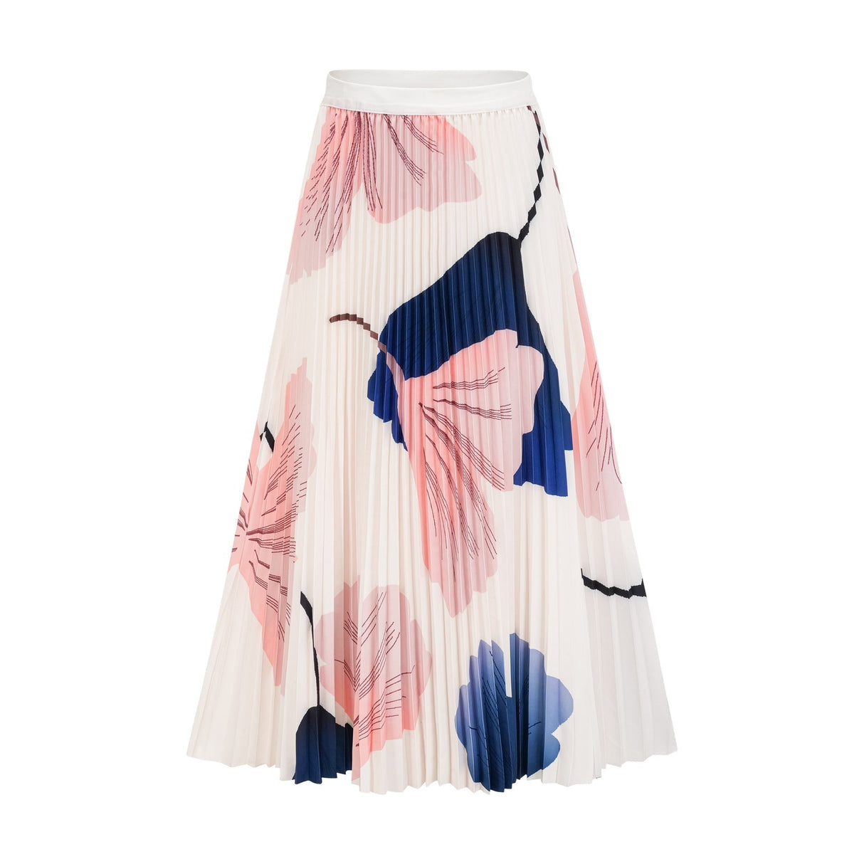 Tersilla Skirt & Top Set in Multicolored Pattern Knit