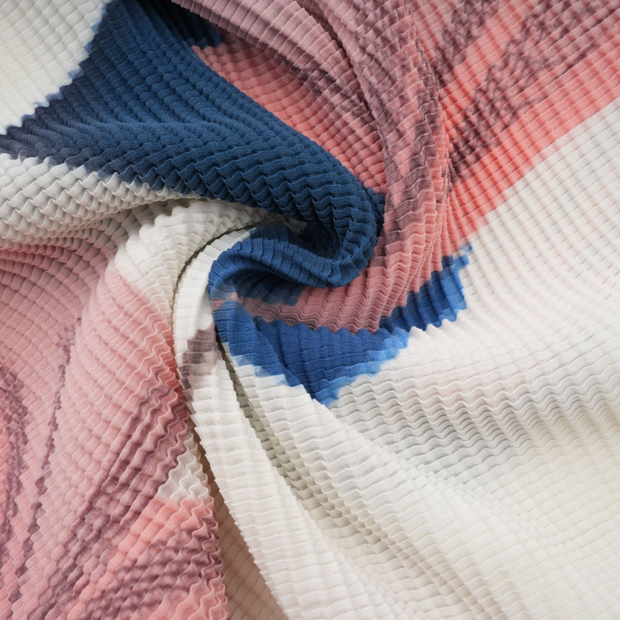 Tersilla Skirt & Top Set in Multicolored Pattern Knit