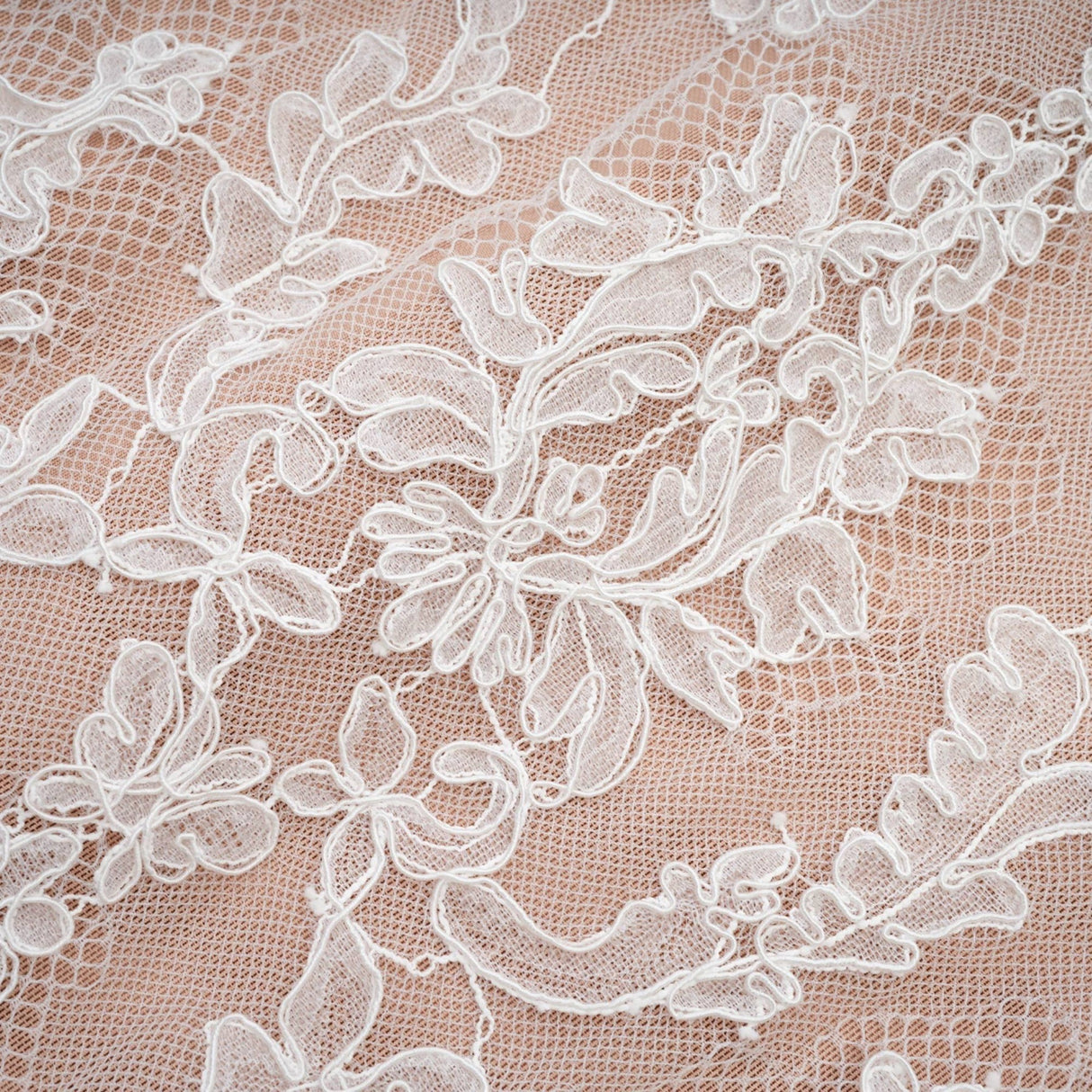 Titania Floral Lace Bustier Midi Dress With Sheer Paneling