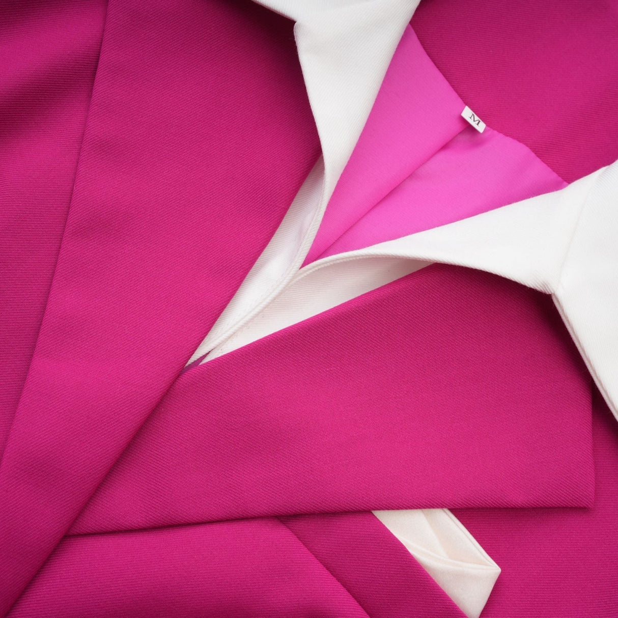 Tiziana Jacket & Skirt Pink White Pleated Set