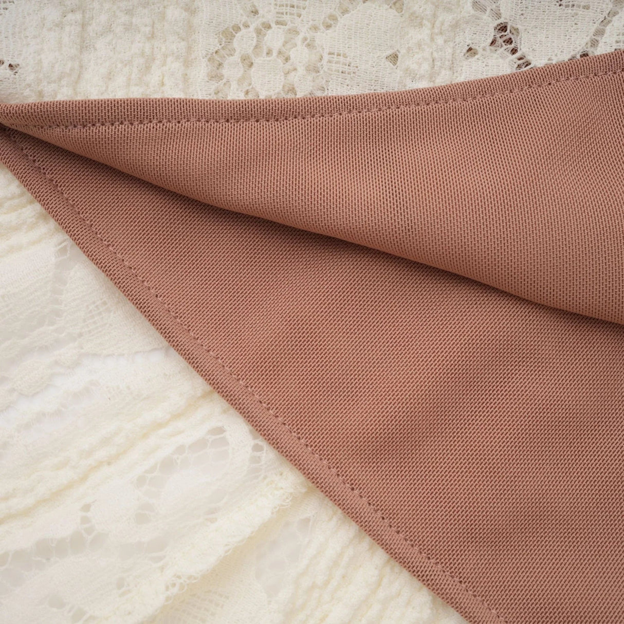 Tonia Maxi Dress Floral Lace Train Design in Neutrals