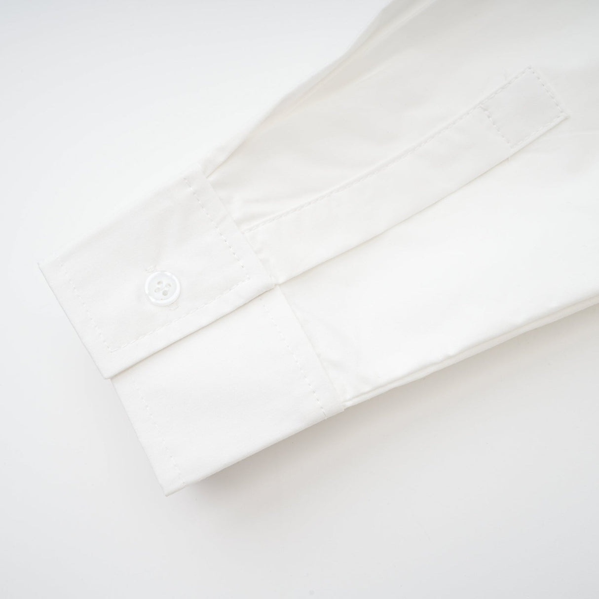 Tullia Shirt White Asymmetric Wrap Ruched Cropped & Long Sleeve