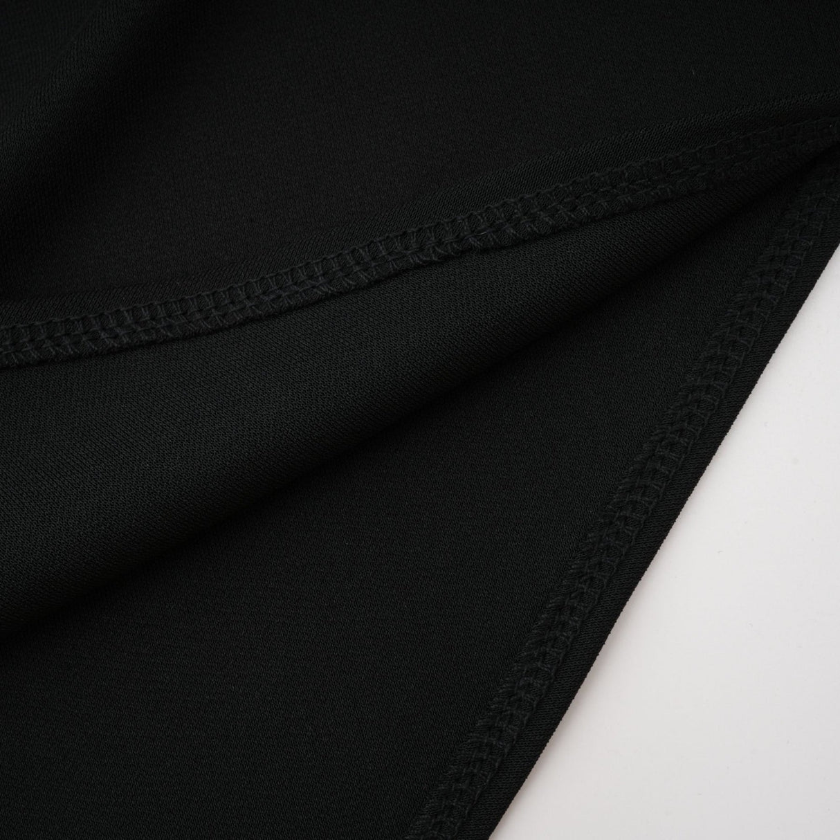 Valentina Midi Dress Black Sheer Mesh Ruched Asymmetric Hem Zip Detail