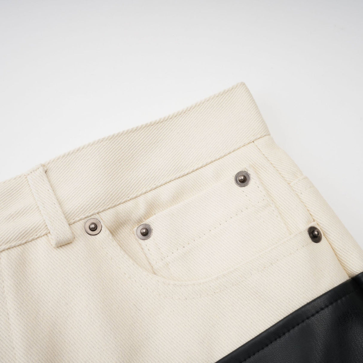 Valentina Trousers Black Contrast - Color Chic Wide Leg