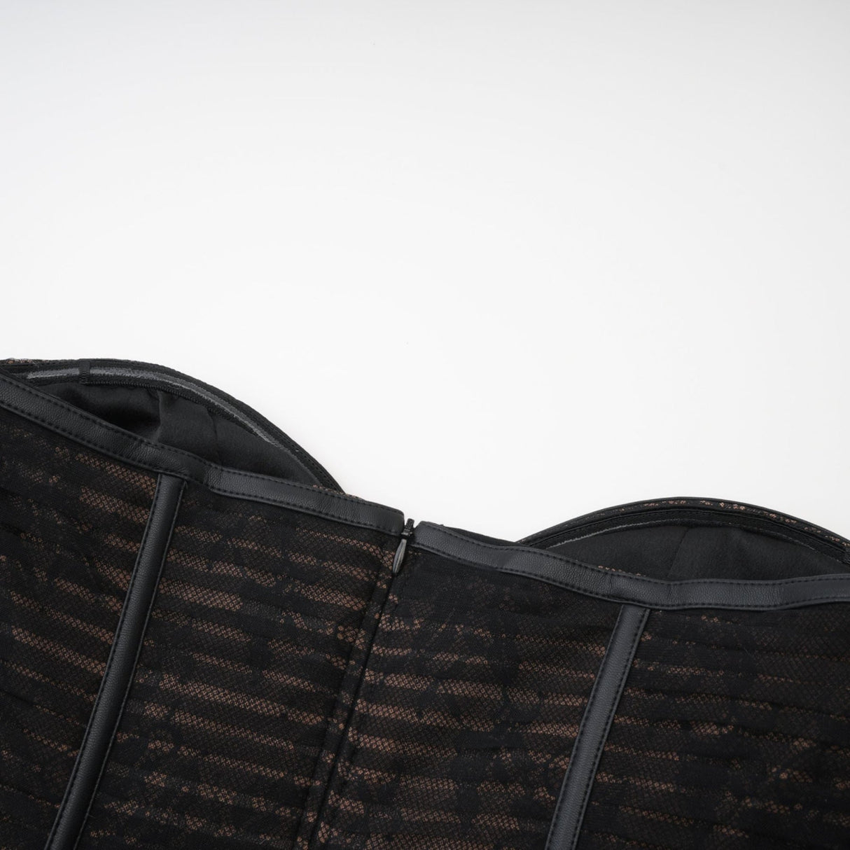 Violetta Mini Dress Mesh Bustier Asymmetric Chic