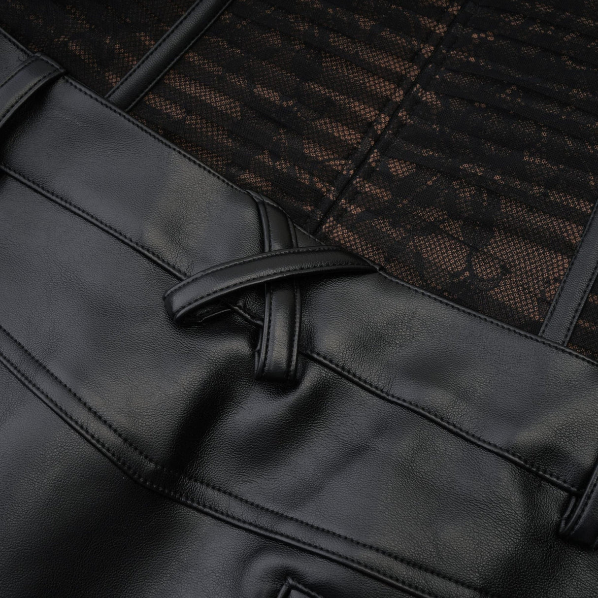 Violetta Mini Dress Mesh Bustier Asymmetric Chic