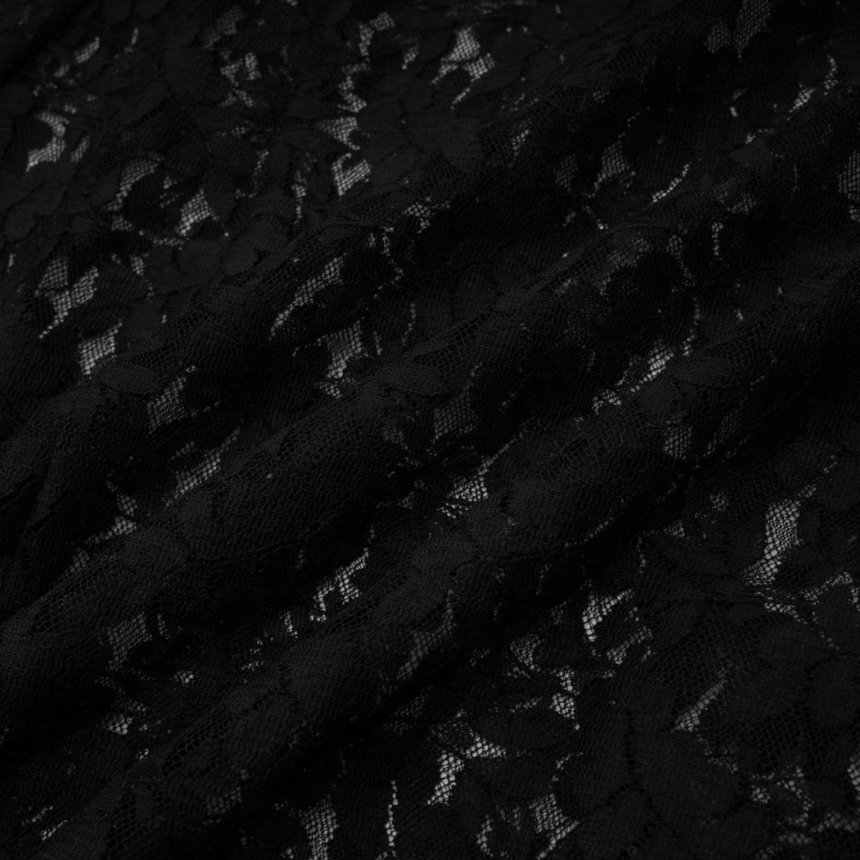 Virginia Gown Black Chantilly Lace Bow Trim & Slip Dress