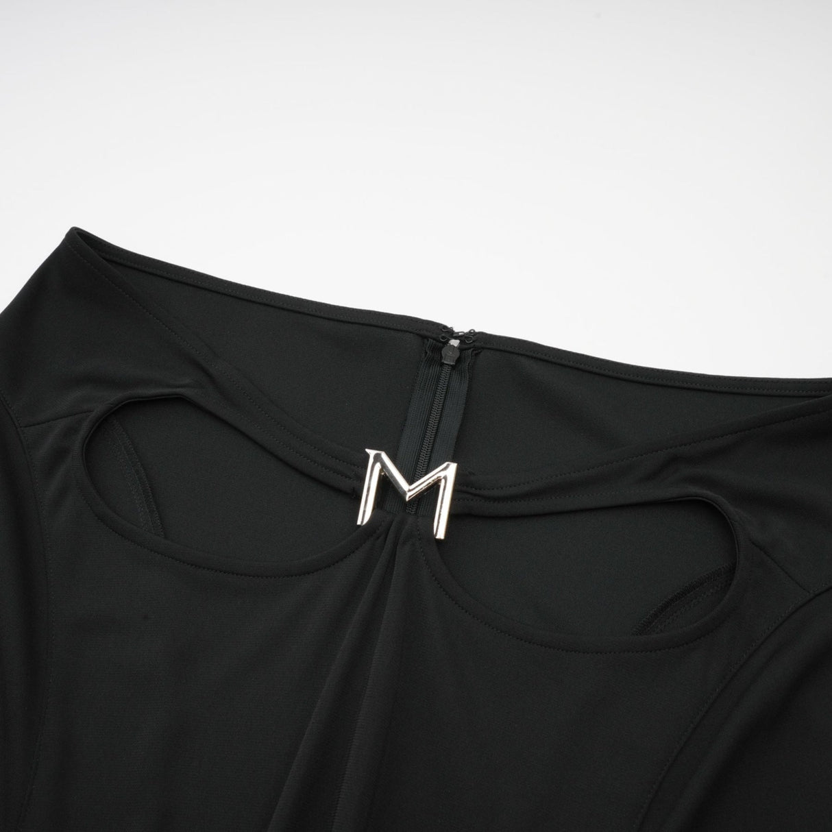 Winter Skirt with Logo Motif & Cut Out Detailing