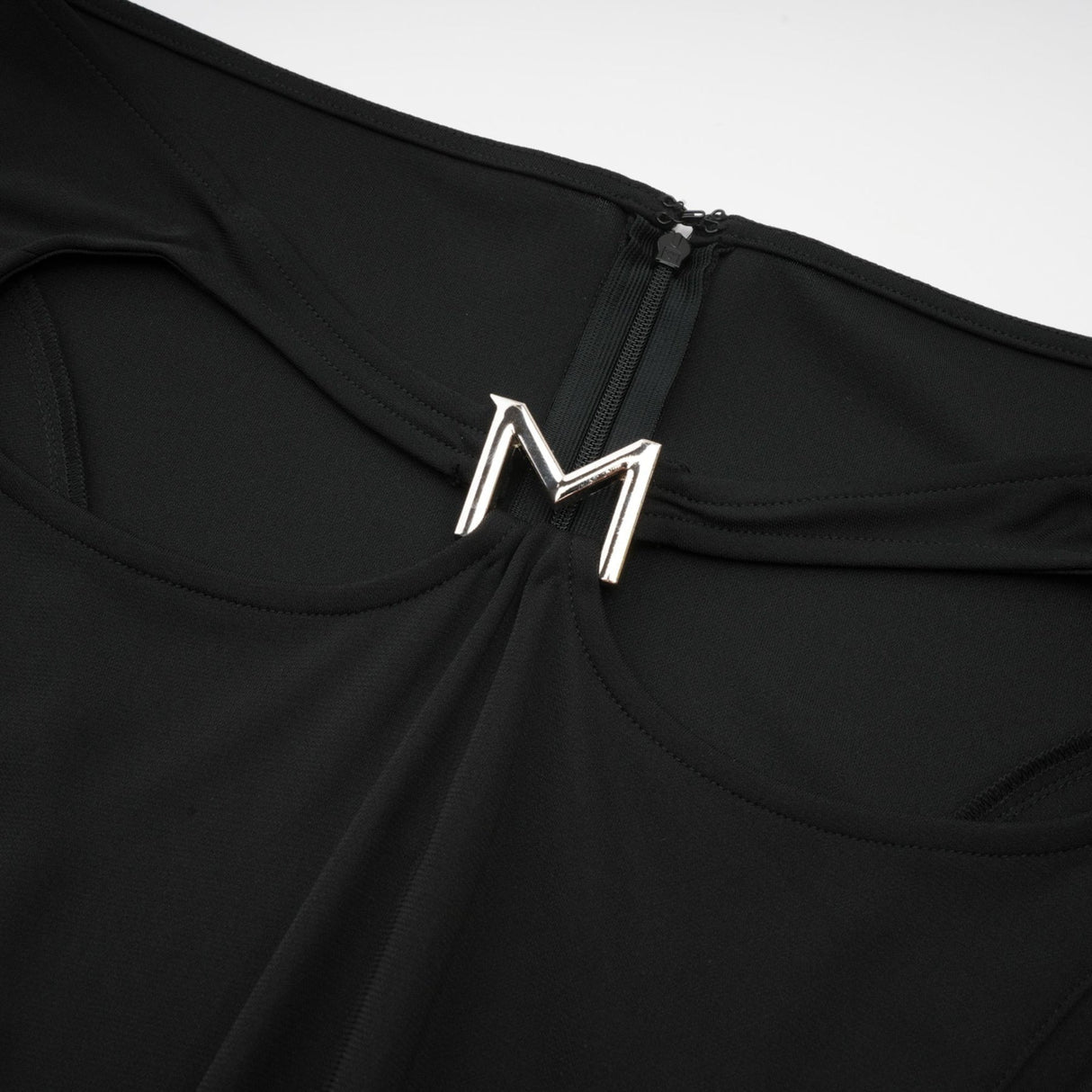 Winter Skirt with Logo Motif & Cut Out Detailing