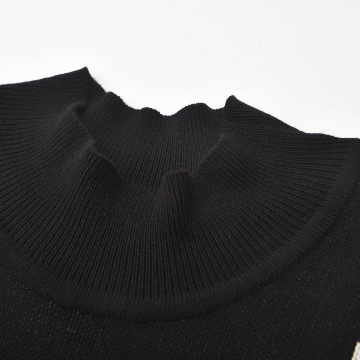 Zaira Mini Dress Floral Panel Round Neck Feminine Touch