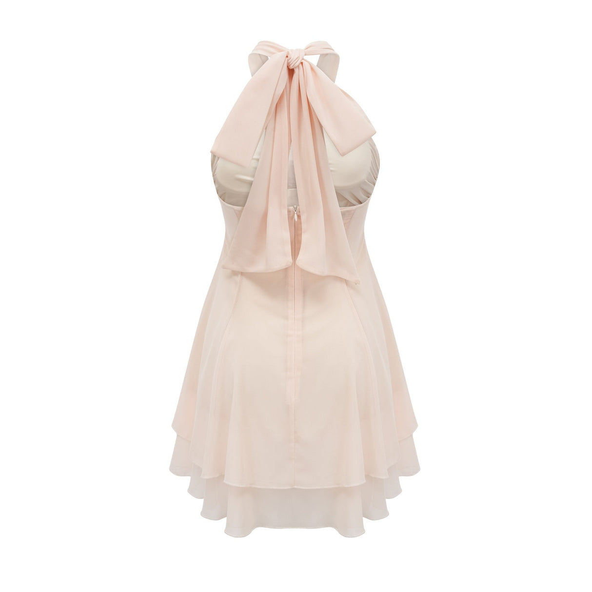 Zara Mini Dress with Wrapped Bustier Design