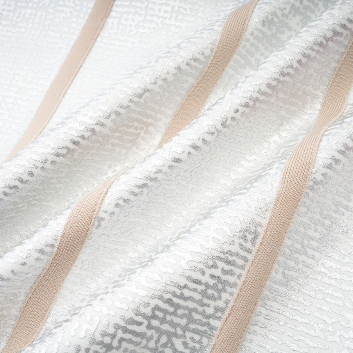 Zaria Mini Dress Silver Off the Shoulder Bandage