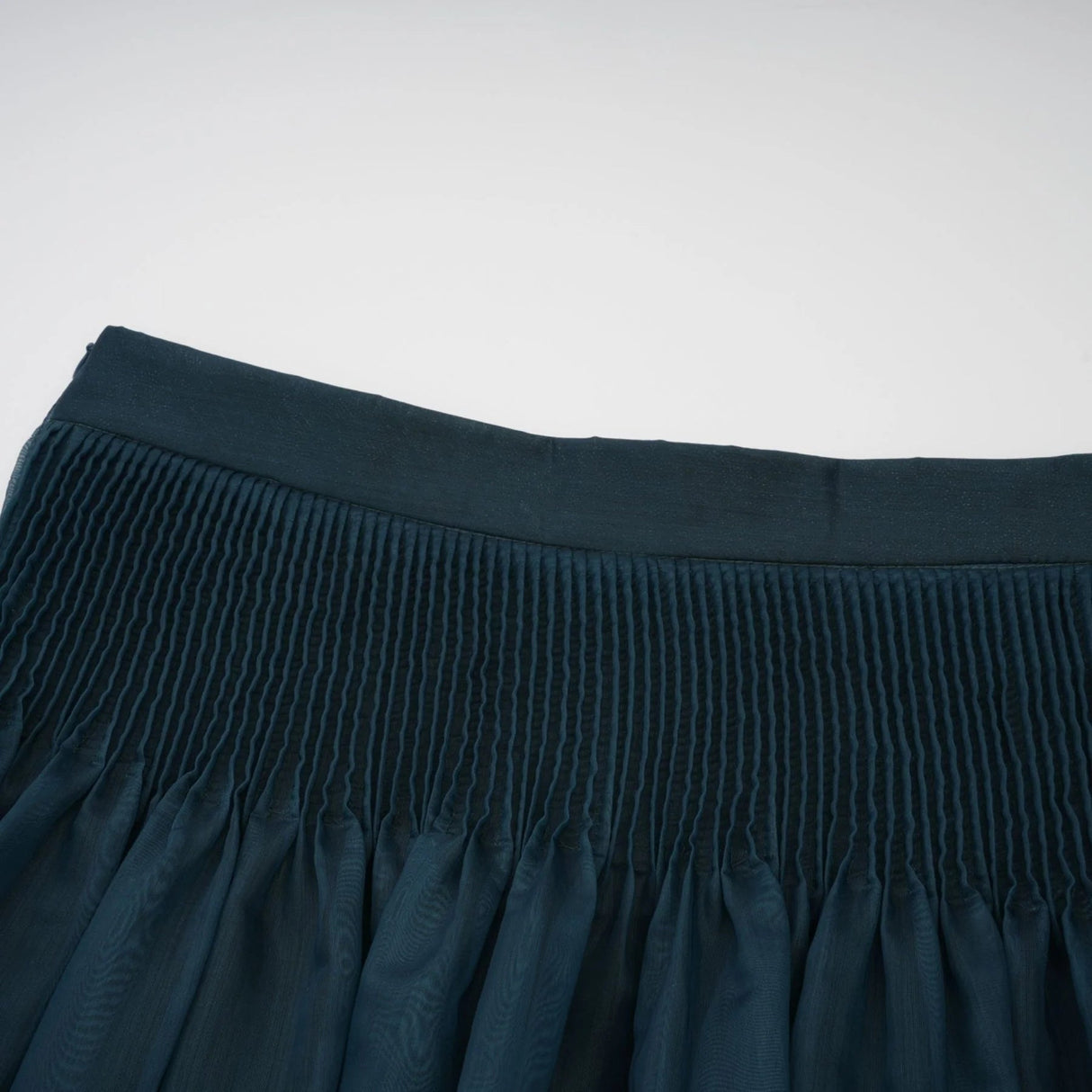 Zaria Shirt & Skirt Set Smocked Panelling Pleated Maxi - Length