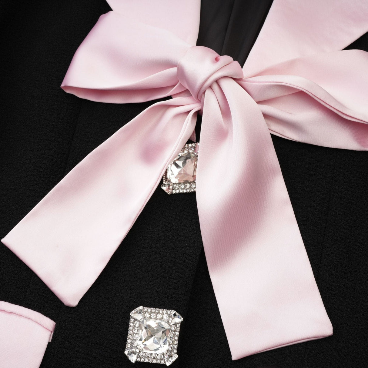 Zelda Jacket & Skirt Pink Black Matching Set