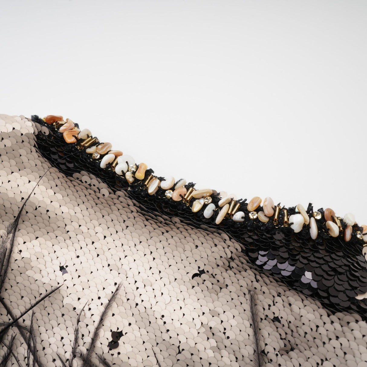 Zelinda Sequin Bead Embellishment Jacket