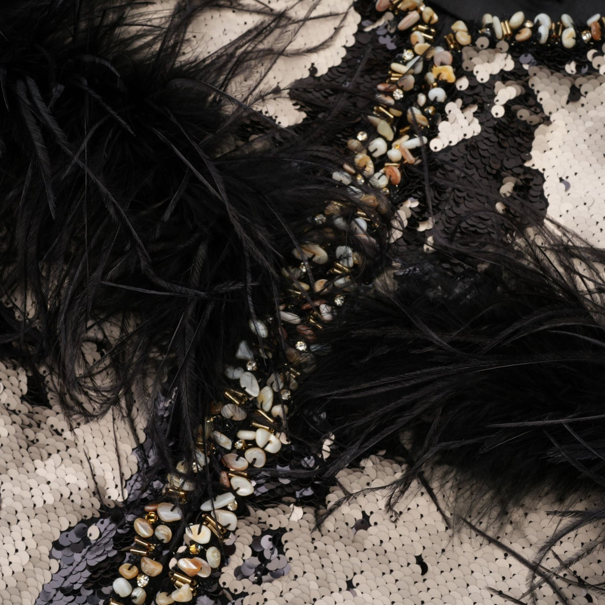 Zelinda Sequin Bead Embellishment Jacket