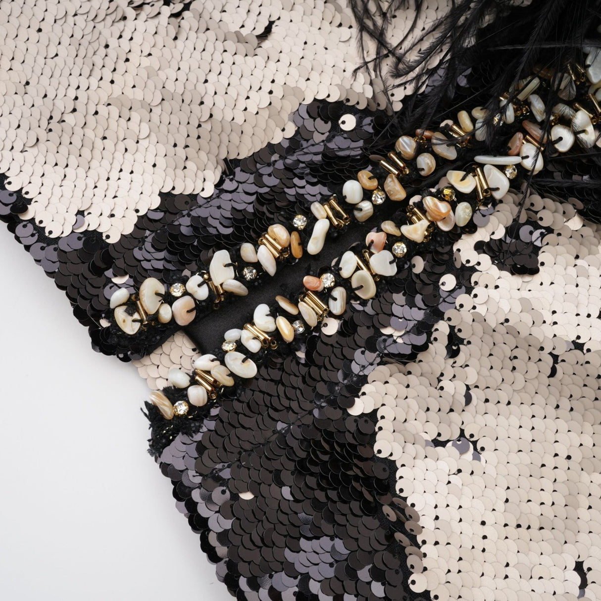 Zelinda Sequin Bead Embellishment Jacket