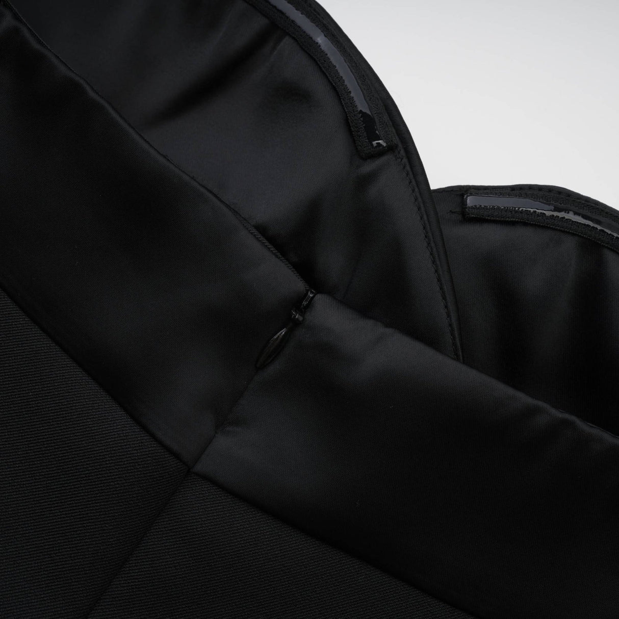 Zephyra Black Bustier Lace Trim Mini Dress