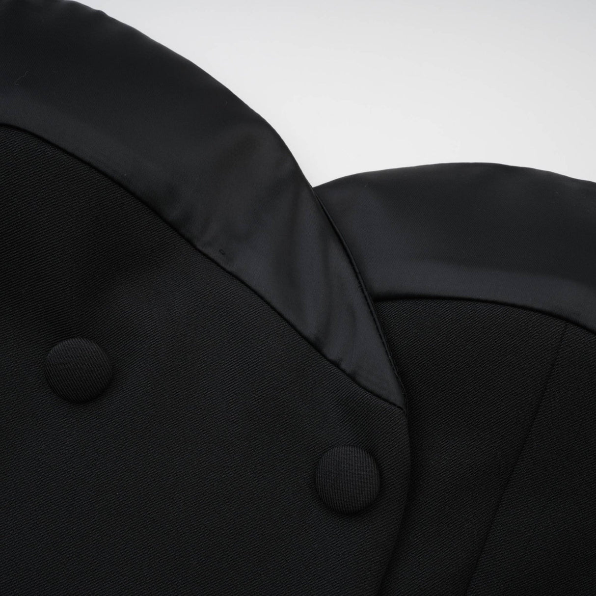 Zephyra Black Bustier Lace Trim Mini Dress