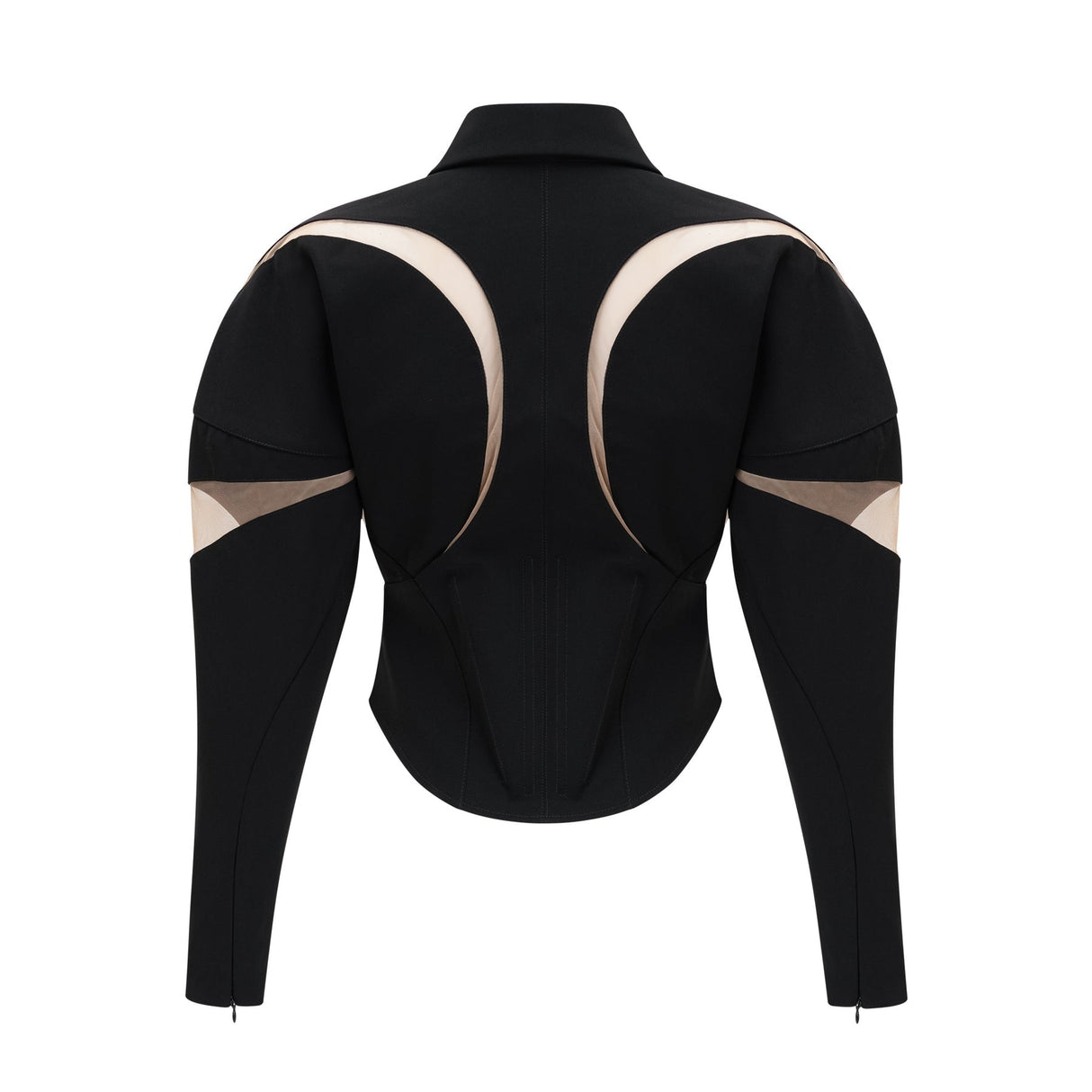 Zita Jacket with Corset Style & Mesh Panels