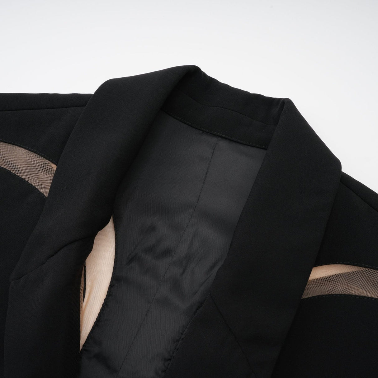 Zita Jacket with Corset Style & Mesh Panels