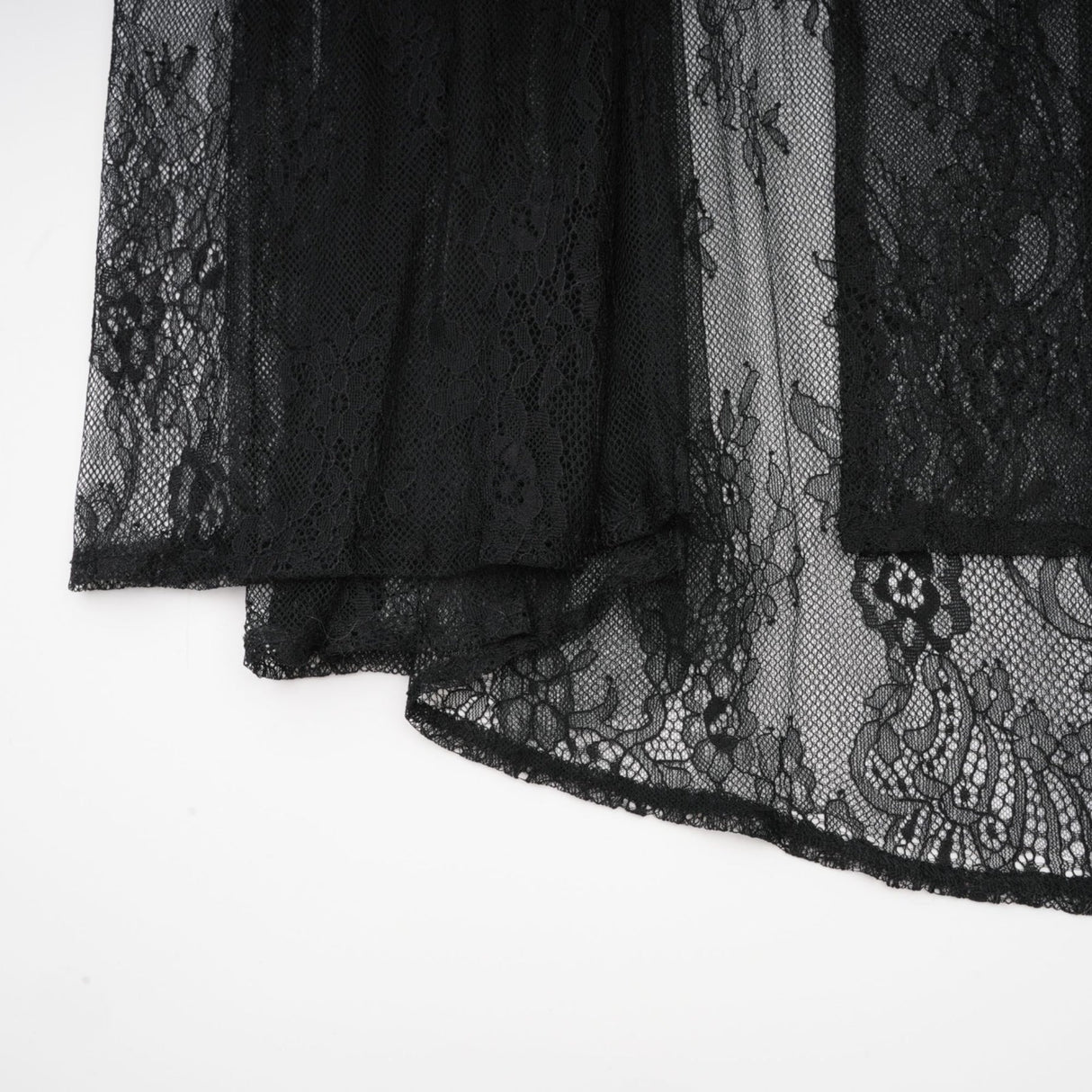 Zita Maxi Dress - Classic Blac - One - Shoulder Asymmetric Design with Lace Detailing