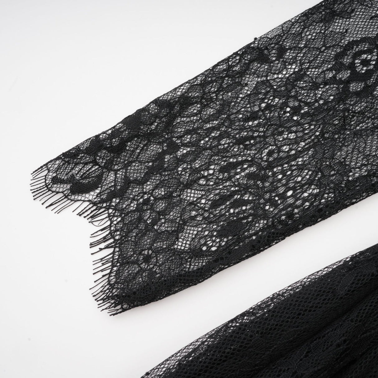 Zita Maxi Dress - Classic Blac - One - Shoulder Asymmetric Design with Lace Detailing