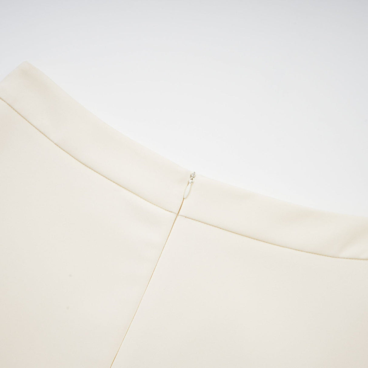 Zita Neutrals Skirt & Top Set 3D Petal Crystal Embellishment