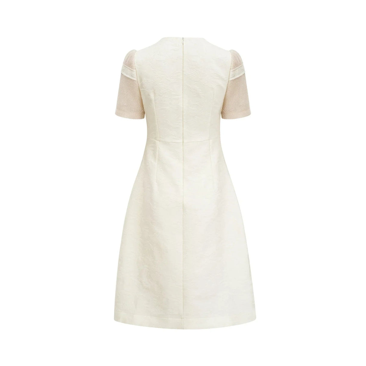 Zoe Floral Embroidery A - Line Midi Dress