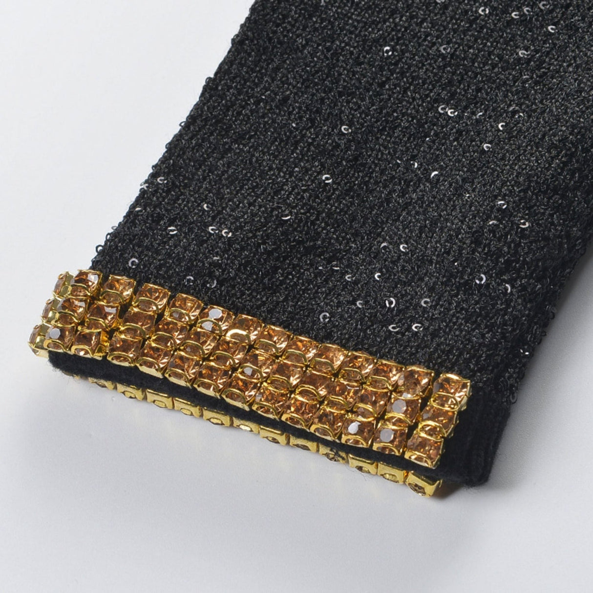 Zoe Jacket & Skirt Black Sequin Matching Set