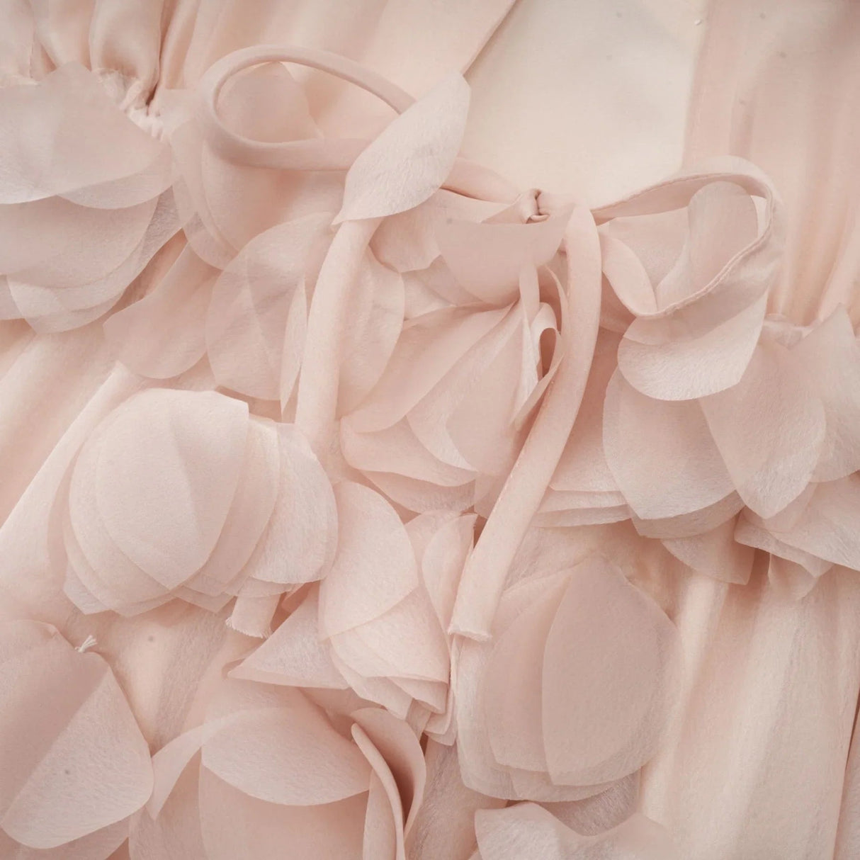 Zoey Midi Dress with Faux - Floral Embellishment