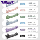 6 Strength Resistance Bands – Pilates Edition Set