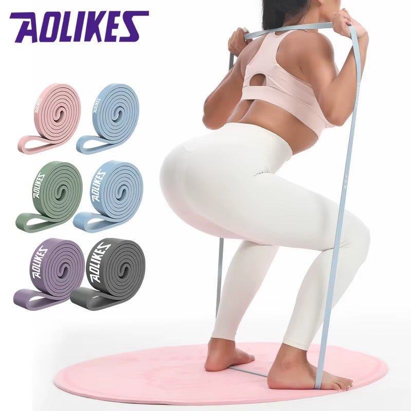 6 Strength Resistance Bands – Pilates Edition Set