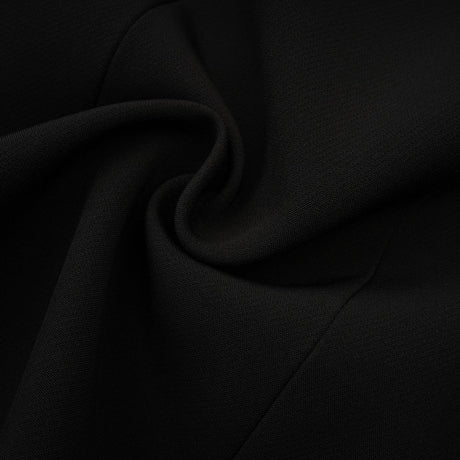 A black blazer with a bowknot detail and cutout design named Justine