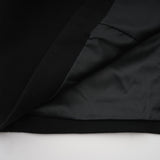 A long black maxi dress with crystal embellishments named Imelda