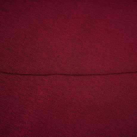 A red midi dress with ruched detailing and a flap design named Camille