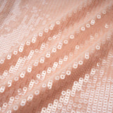A short party dress with a floral pattern made of sequins named Eadaoin