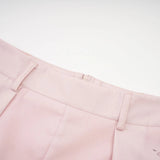 Adalyn Shirt & Shorts - Puff Sleeves - High Neck - Placement - Elastic Waistband
