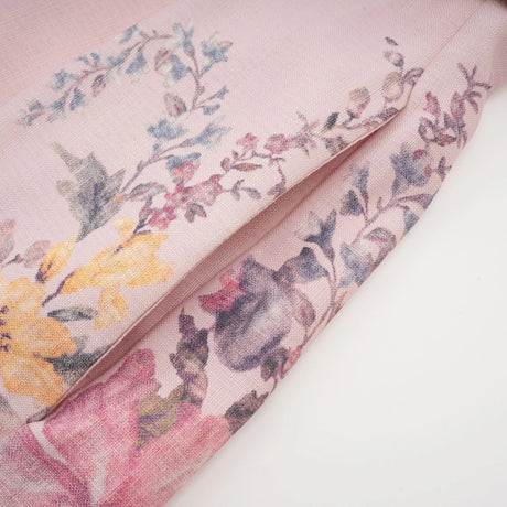 Adalyn Shirt & Shorts - Puff Sleeves - High Neck - Placement - Elastic Waistband