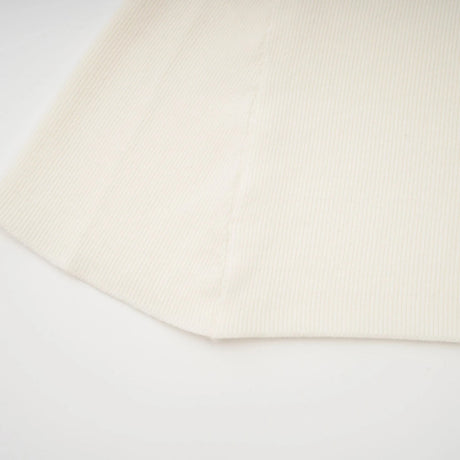 Adélade White Embellished Knit Midi Dress