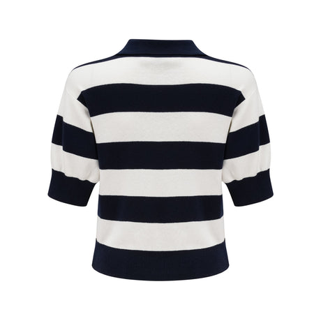 Adèle colorblock striped shirt