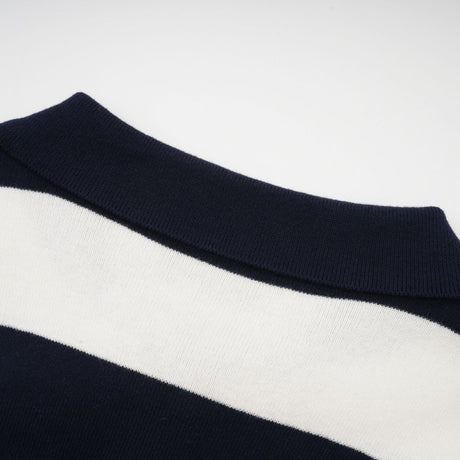 Adèle colorblock striped shirt