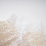 Adèle White Puff Floral Blouse  Mermaid Skirt Set
