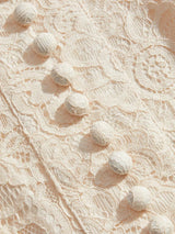 Adelyn Maxi Dress - Mandarin Collar - Bishop Sleeve - High Waist - A Line - Elegant