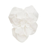 Adrianna Floral Top - Off the Shoulder Design - Sleeveless - Floral Appliqu Detailing - Cropped Length