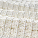 Adrianna Jacket & Skirt - Waffle Knit Texture - Bead Embellishments - Cropped Jacket Style - Pleated Hem